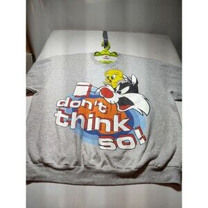 Vintage 90’s Looney Tunes Tweety Bird & Sylvester Purple Crew neck
